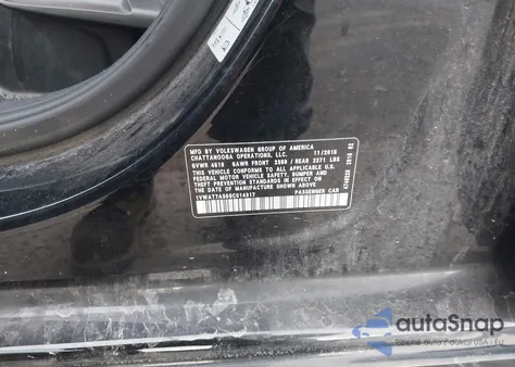 2016 Volkswagen Passat 1.8T S from USA, damaged, VIN 1VWAT7A35GC014317